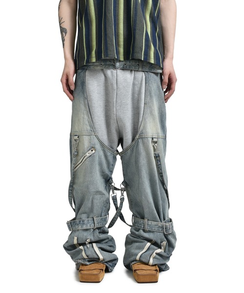 BONDAGE DENIM CHAPS（デニムパンツ）｜JUN/NAKAYAMA（ジュンナカヤマ
