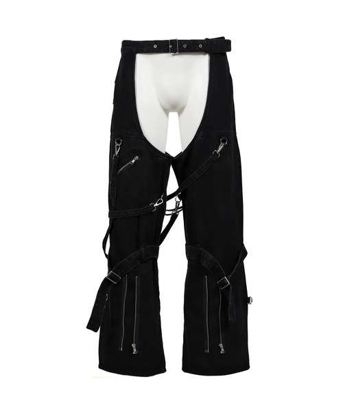 BONDAGE DENIM CHAPS（デニムパンツ）｜JUN/NAKAYAMA（ジュンナカヤマ