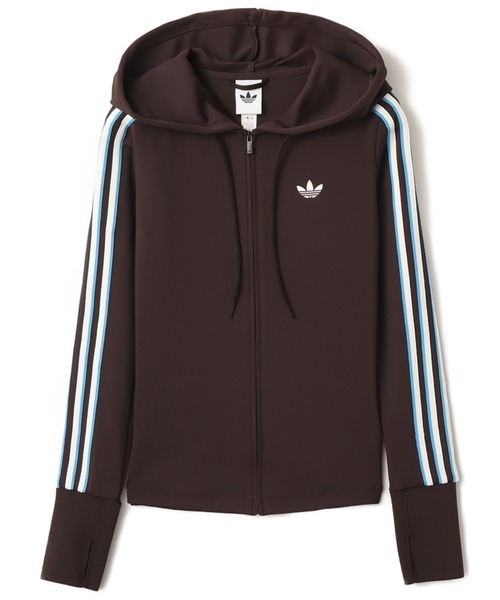 adidas HOODED TREFOIL ZIPPER JACKET / アディダス フーデッド