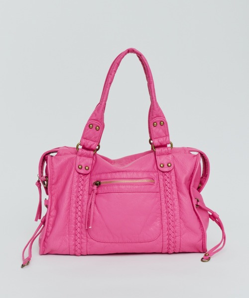 DTYYPE（ドタイプ）の「ヴィンテージ風ハンドバッグ（ハンドバッグ・レディース・ブラウン/ピンク/ブラック・FREE）」の19枚目の写真