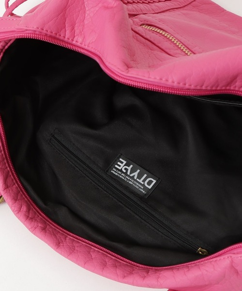 DTYYPE（ドタイプ）の「ヴィンテージ風ハンドバッグ（ハンドバッグ・レディース・ブラウン/ピンク/ブラック・FREE）」の17枚目の写真