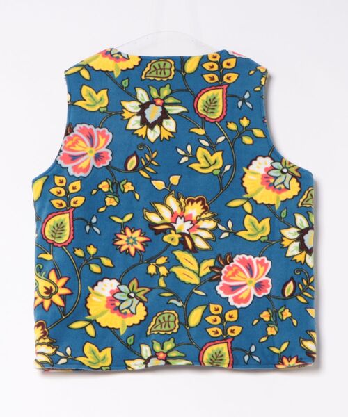 チャイハネ（チャイハネ）の「【チャイハネ】Amina×grn パタフリMEN'Sリバーシブルベスト（ベスト・メンズ・ブルー/ブラック/ベージュ・FREE）」の7枚目の写真