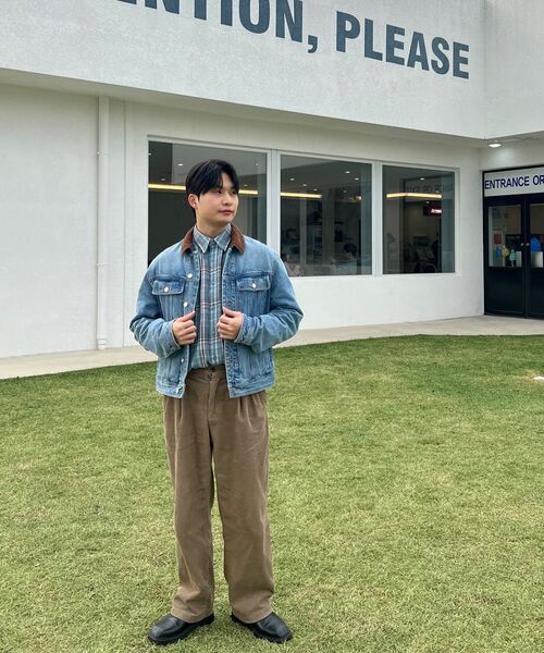 SUARE(スアレ)の「ディトロイトトラッカーデニムジャケット(デニムジャケット・レディース・コバルトブルー・LARGE/X-LARGE/MEDIUM)」の10枚目の写真