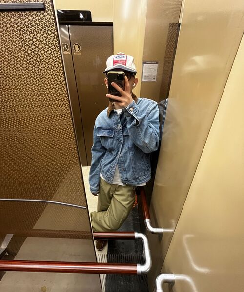 SUARE(スアレ)の「ディトロイトトラッカーデニムジャケット(デニムジャケット・レディース・コバルトブルー・LARGE/X-LARGE/MEDIUM)」の11枚目の写真