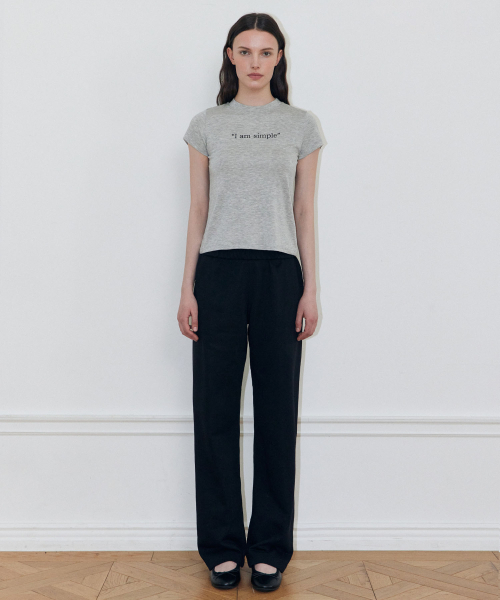 LADY VOLUME(レディーボリューム)の「ストレートバンディングパンツ (ブラック)(スウェットパンツ・レディース・その他・SMALL/MEDIUM)」の2枚目の写真