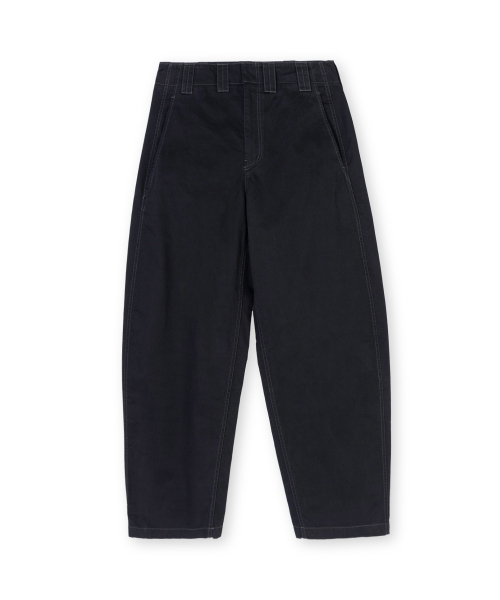BROWNYARD(ブラウンヤード)の「ウォッシュドワークパンツ、ブラック(その他パンツ・メンズ・その他・4/6/3/5)」の1枚目の写真