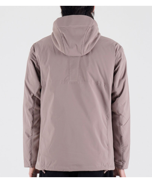 BUTTON SEOUL（ボタンソウル）の「[ダックダウン 90/10] フリースミックスナイロンダックダウンハイキングジャケット (バイオレット)（ダウンジャケット/コート・メンズ・その他・MEDIUM/LARGE/X-LARGE）」の5枚目の写真