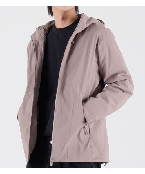 BUTTON SEOUL（ボタンソウル）の「[ダックダウン 90/10] フリースミックスナイロンダックダウンハイキングジャケット (バイオレット)（ダウンジャケット/コート・メンズ・その他・MEDIUM/LARGE/X-LARGE）」の8枚目の写真