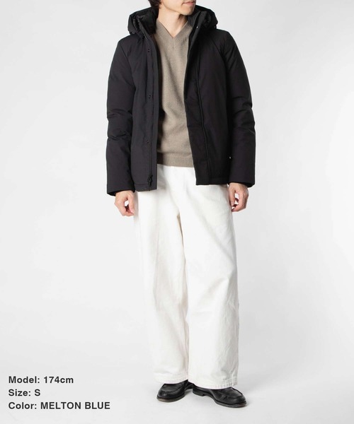 WOOLRICH（ウールリッチ）の「WOOLRICH STRETCH JACKET ウールリッチ ストレッチ ダウンジャケット（ダウンジャケット/コート・メンズ・ブラック・LARGE/MEDIUM/SMALL）」の5枚目の写真