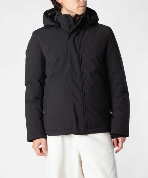 WOOLRICH（ウールリッチ）の「WOOLRICH STRETCH JACKET ウールリッチ ストレッチ ダウンジャケット（ダウンジャケット/コート・メンズ・ブラック・LARGE/MEDIUM/SMALL）」の6枚目の写真