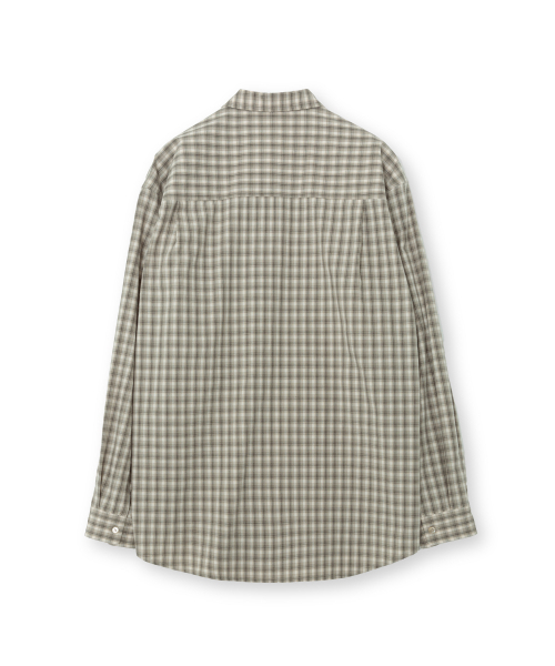 BROWNYARD(ブラウンヤード)の「ステディシャツ、ベージュチェック(シャツ/ブラウス・メンズ・その他・3/4/5/6)」の2枚目の写真