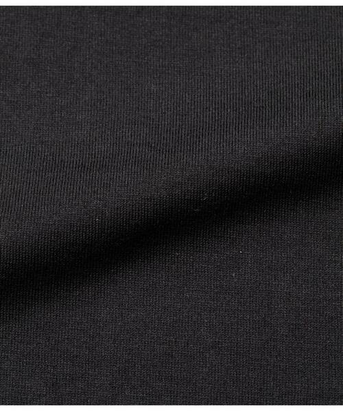 NEWYORKER(ニューヨーカー)の「ドット楊柳 フレアスリーブブラウス&タンクトップ(Tシャツ/カットソー・レディース・ブラウン/ブラック・L/M)」の7枚目の写真