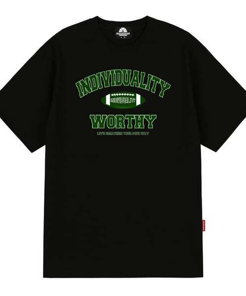 TRIPSHION(トリップション)の「RUGBY LOGO Tシャツ - ブラック(Tシャツ/カットソー・メンズ・その他・LARGE/MEDIUM)」の1枚目の写真