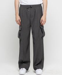 CHAMBROS（チャンブロス）の「カーゴポケットワイドツーピンタックバンディングスラックス[グレー]（スラックス）」