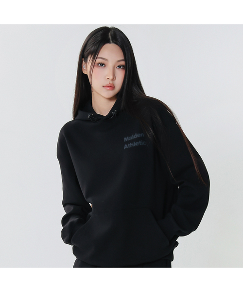 MALDEN(モールデン)の「ダブルニットスプレッドフードパーカー(パーカー・レディース・ブラック・MEDIUM/LARGE/SMALL/X-LARGE)」の1枚目の写真