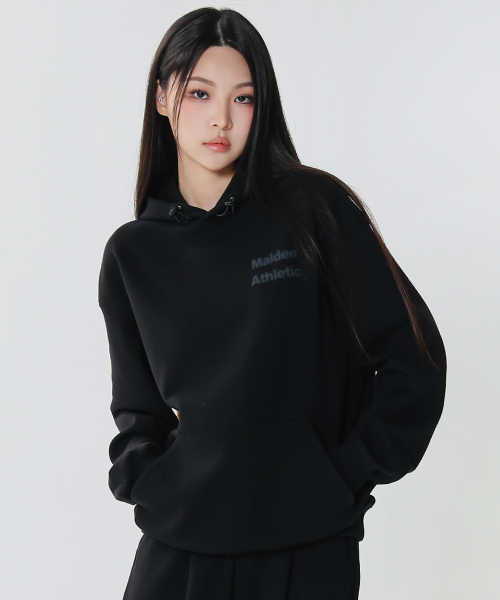 MALDEN(モールデン)の「ダブルニットスプレッドフードパーカー(パーカー・レディース・ブラック・MEDIUM/LARGE/SMALL/X-LARGE)」の4枚目の写真