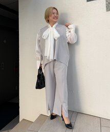 【ゆい企画】【WEB限定/低身長サイズ】トロミベストセットアップ