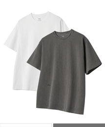 WMC（ダブリューエムシー）の「[2PACK] Cool Motion T-shirt combination PACK (Pigment + Solid)（Tシャツ/カットソー・メンズ）」