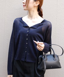 THE SHINZONE/シンゾーン　シアーニットカーディガン　SHEER KNIT CARDIGAN　26MMSNI01