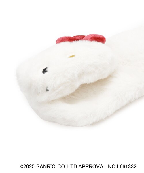 sanrio（サンリオ）の「【ハローキティ】フェイクファーティペット（ストール/ショール・レディース・ホワイト/ベビーピンク/ライトブルー・00）」の6枚目の写真