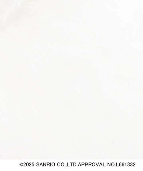 sanrio（サンリオ）の「【ハローキティ】フェイクファーティペット（ストール/ショール・レディース・ホワイト/ベビーピンク/ライトブルー・00）」の7枚目の写真