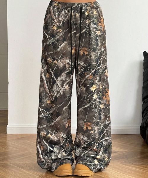 SHIBUYA Zy.(シブヤジー)の「Urban Hunter迷彩リラックスワイドパンツ(その他パンツ・メンズ・ブラウン/グレー・S/M/L)」の7枚目の写真