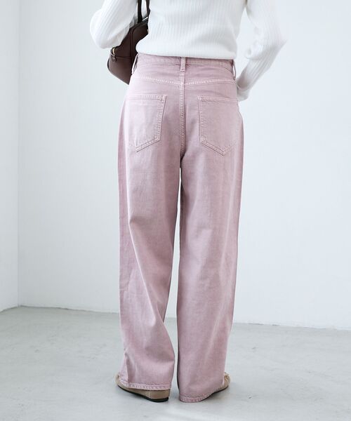 le.coeur blanc（ルクールブラン）の「カラーカツラギカーブパンツ（その他パンツ・レディース・ベージュ/ライトグレー/ピンク・36/38）」の20枚目の写真