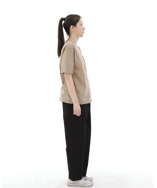 SAINTCREW(セントクルー)の「ワイドアンクルドロップパティグパンツ WAF-319 ブラック(その他パンツ・レディース・その他・MEDIUM/LARGE/X-LARGE)」の8枚目の写真
