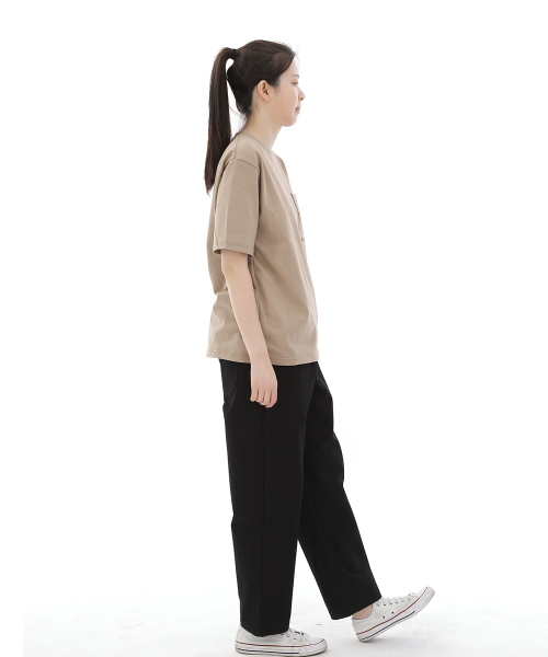 SAINTCREW(セントクルー)の「ワイドアンクルドロップパティグパンツ WAF-319 ブラック(その他パンツ・レディース・その他・MEDIUM/LARGE/X-LARGE)」の9枚目の写真