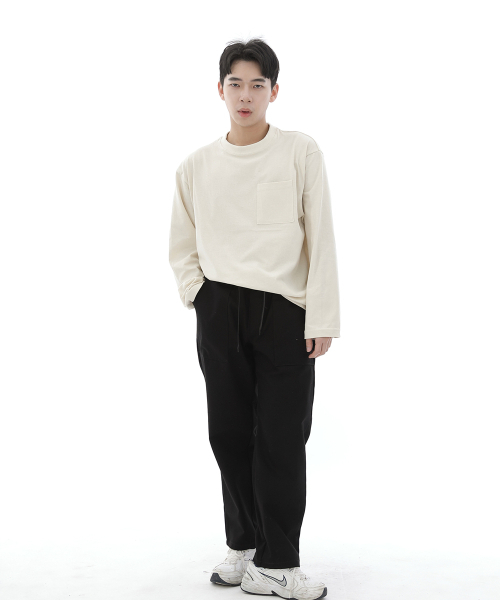 SAINTCREW(セントクルー)の「ワイドアンクルドロップパティグパンツ WAF-319 ブラック(その他パンツ・レディース・その他・MEDIUM/LARGE/X-LARGE)」の4枚目の写真