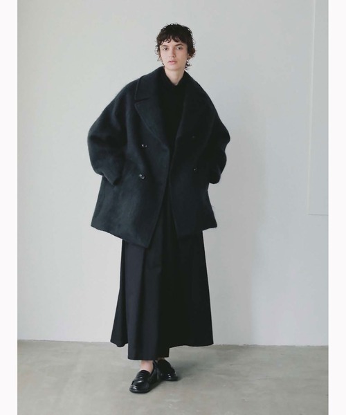 HER.（ハー）の「オックスフレアスカート（スカート・レディース・オフホワイト/ブラック・1/2）」の2枚目の写真