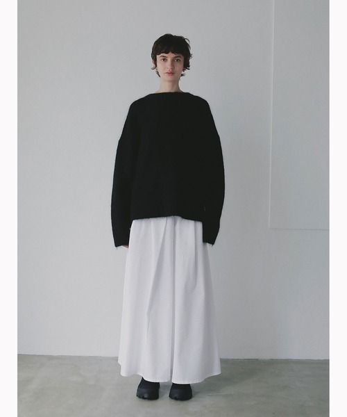HER.（ハー）の「オックスフレアスカート（スカート・レディース・オフホワイト/ブラック・1/2）」の13枚目の写真