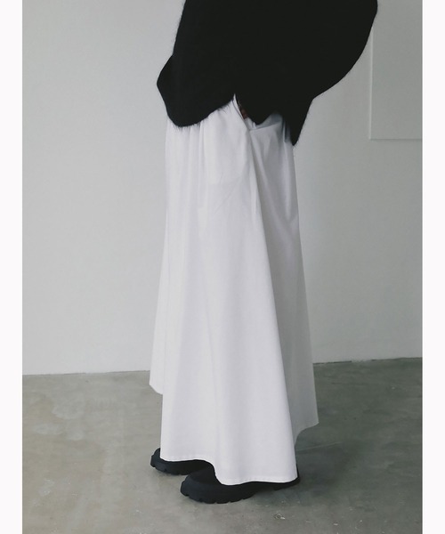 HER.（ハー）の「オックスフレアスカート（スカート・レディース・オフホワイト/ブラック・1/2）」の16枚目の写真