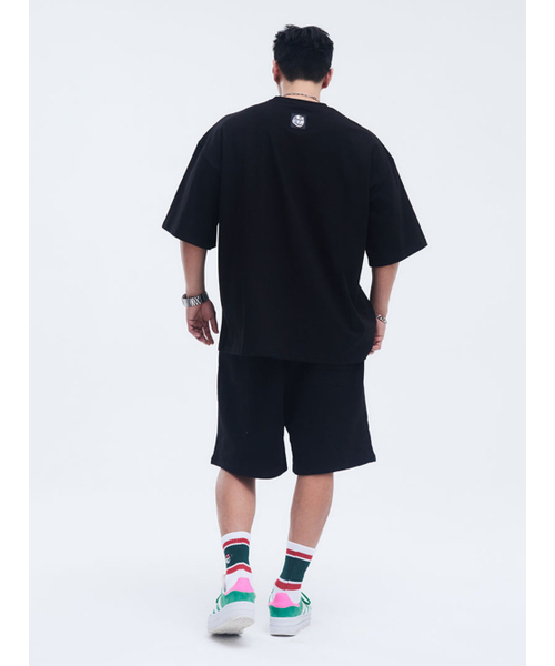 REMOVERSTUDIO（リムーバースタジオ）の「デビルビッグロゴハーフパンツ[ブラック]（その他パンツ・メンズ・その他・LARGE/X-LARGE）」の4枚目の写真