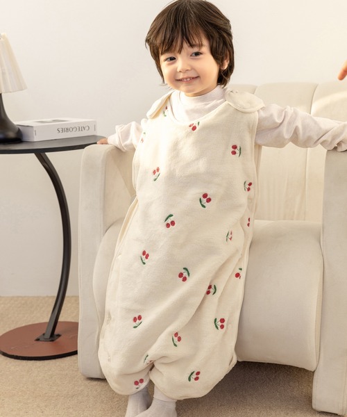 ベビーパジャマ7点　Mylittlepie 18-24M.2-3Y バラ売り可 2WAYでパンツにもなる】ふわぽかボア×ガーゼスリーパー キッズ ベビー