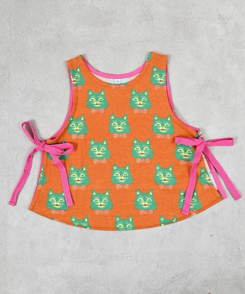 MARKEY'S(マーキーズ)の「ソウガラミニウラケエプロンベスト(ベスト・キッズ・ブラック系その他/オレンジ系その他/ブルー系その他・XS/S/M/L)」の18枚目の写真