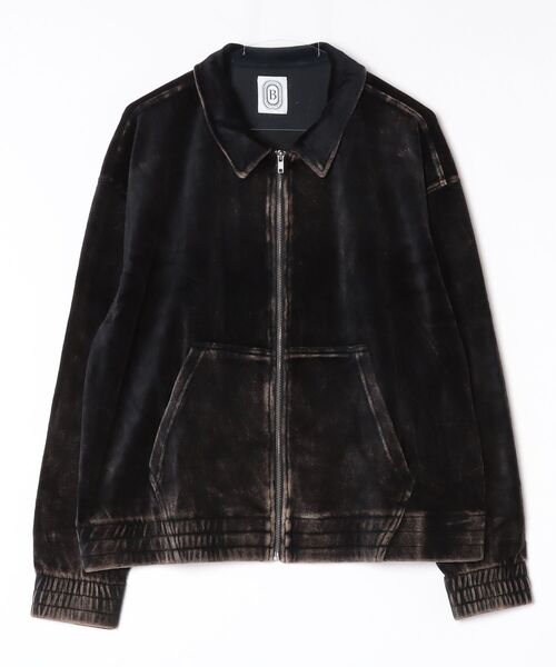 BEAVER（ビーバー）の「B omnivore/ビーオムニボー　velours jacket ベロアジャケット（ブルゾン・メンズ・ブラウン/ブラック・M/L）」の19枚目の写真