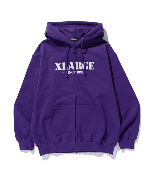 CRATE DIGGER ZIP HOODED SWEATSHIRT（パーカー）｜XLARGE（エクストラ