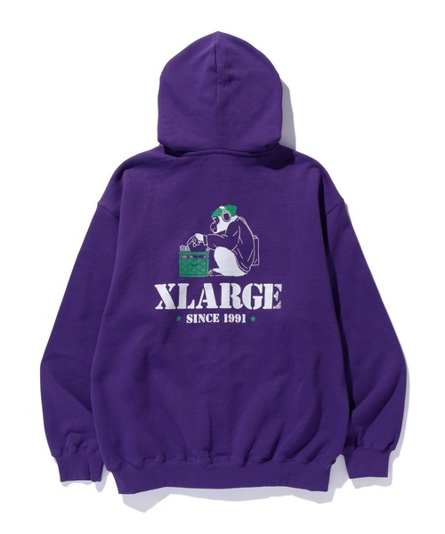 XLARGE（エクストララージ）の「CRATE DIGGER ZIP HOODED SWEATSHIRT