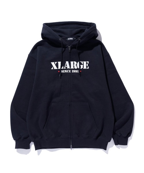 CRATE DIGGER ZIP HOODED SWEATSHIRT（パーカー）｜XLARGE（エクストラ