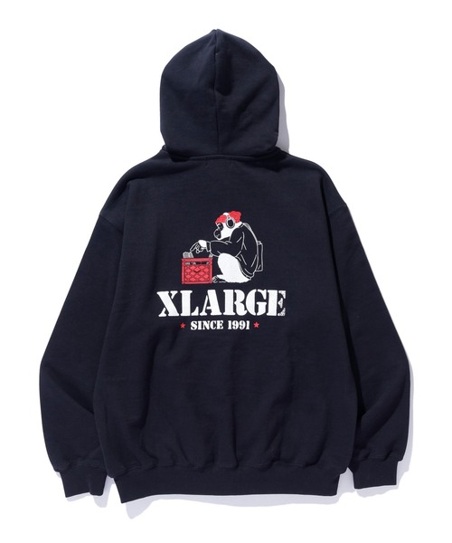 CRATE DIGGER ZIP HOODED SWEATSHIRT（パーカー）｜XLARGE（エクストラ