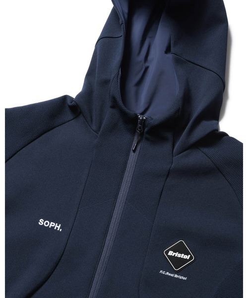 F.C.Real Bristol（エフシーレアルブリストル）の「TECH KNIT HOODIE（パーカー・メンズ・ネイビー/ブラック・MEDIUM/LARGE/X-LARGE/SMALL/XX-LARGE）」の5枚目の写真