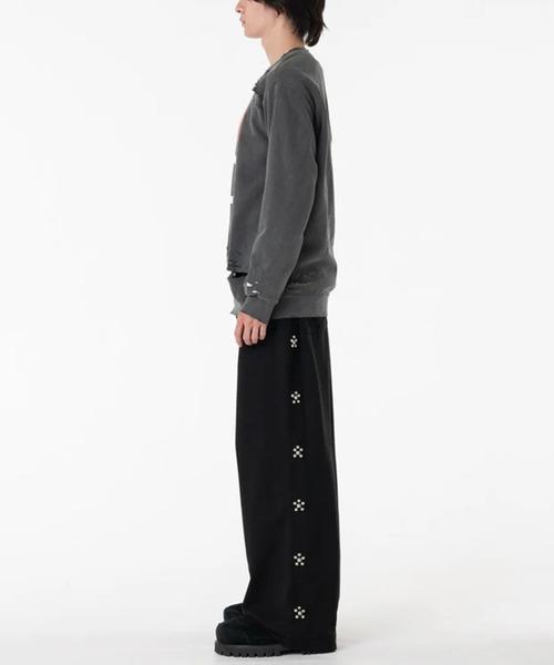 STUDIOUS（ステュディオス）の「【DISCOVERED】I BROKEN HEART DAMAGE SWEAT（スウェット・メンズ・ホワイト/ブラック・3）」の10枚目の写真