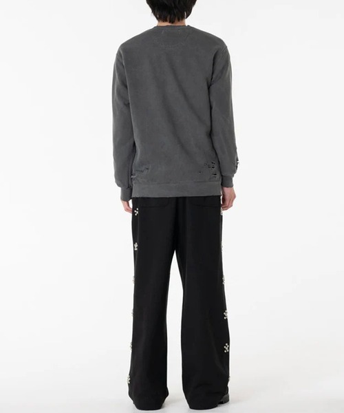 STUDIOUS（ステュディオス）の「【DISCOVERED】I BROKEN HEART DAMAGE SWEAT（スウェット・メンズ・ホワイト/ブラック・3）」の11枚目の写真