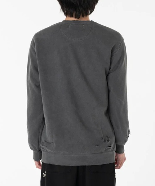 STUDIOUS（ステュディオス）の「【DISCOVERED】I BROKEN HEART DAMAGE SWEAT（スウェット・メンズ・ホワイト/ブラック・3）」の16枚目の写真