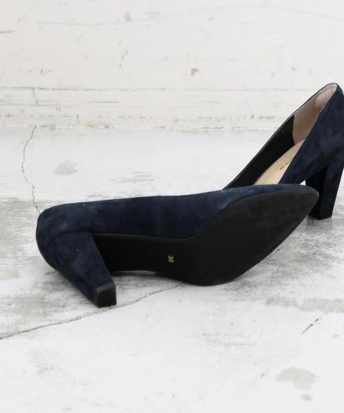 BEAUTY&YOUTH UNITED ARROWS（ビューティーアンドユースユナイテッドアローズ）の「BY∵ スウェードポインテッドトゥパンプス◆（パンプス・レディース・ダークブラウン/ネイビー/ライトグレー/ベージュ/ブラック/ブラウン/オリーブ・36/38/37h/36h/37/35h）」の11枚目の写真