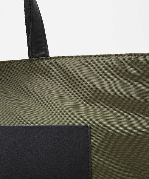 Breath TOPKAPI sis】【WEB限定】ナイロン レザーポケット トート