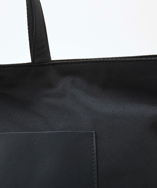 Breath TOPKAPI(ブレストプカピ)の「【Breath TOPKAPI sis】【WEB限定】ナイロン レザーポケット トートバッグ ショルダー付き A4 / 軽量 / CALM カーム(トートバッグ・レディース・カーキ/グレー/ブラック/ベージュ・FREE)」の13枚目の写真