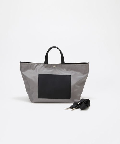 Breath TOPKAPI sis】【WEB限定】ナイロン レザーポケット トート