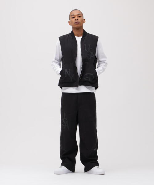 AVIREX(アヴィレックス)の「LEATHER PATCH DUCK DOUBLE KNEE / レザーパッチ ダック ダブルニー / AVIREX / アヴィレックス(その他パンツ・メンズ・ブラック/ブラウン・L/M/XL)」の5枚目の写真